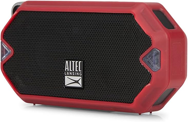 Altec Lansing HydraMini Wireless Bluetooth Speaker, IP67 Waterproof, USB-C Rechargeable