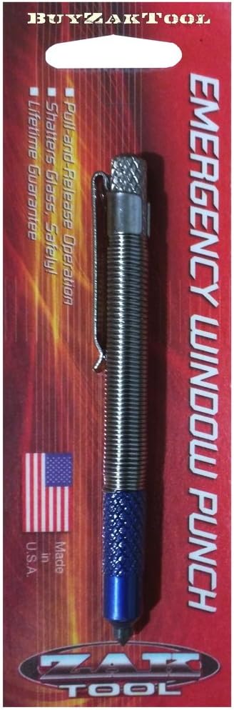 ZAK TOOL ZT57P Pocket Window Punch, Stainless Steel