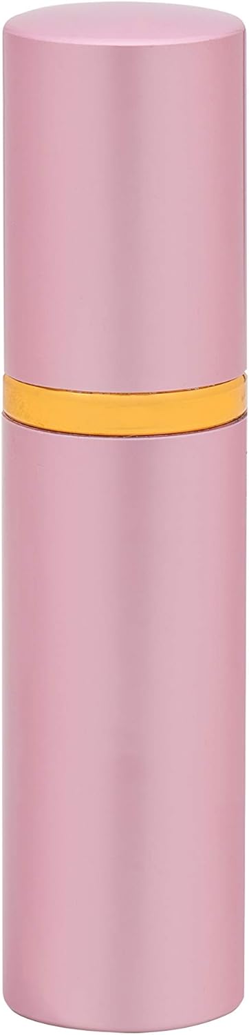 SABRE Lipstick Pepper Spray, Protect Against Multiple Threats with 12 Bursts, UV Marking Dye, Pink