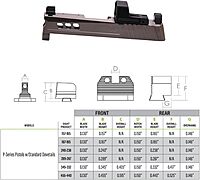 Night Fision Optics Ready Night Sight Set for Sig P320
