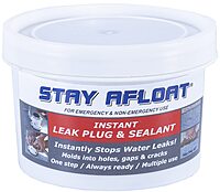 Stay Afloat Marine Water Leak Plug and Sealant for Emergency Boat Repair