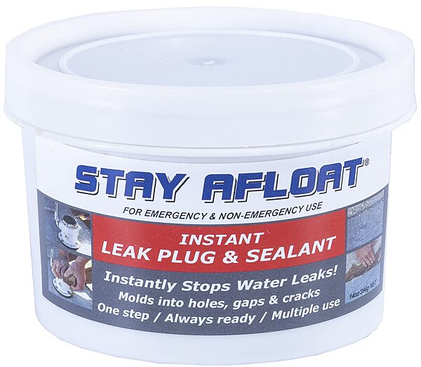 Stay Afloat Marine Water Leak Plug and Sealant for Emergency Boat Repair