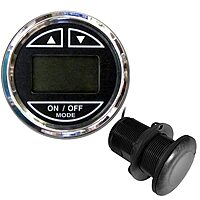 Faria Beede Instruments Faria 13795 Chesapeake Depth Sounder Thru-Hull - Black SS, 2"