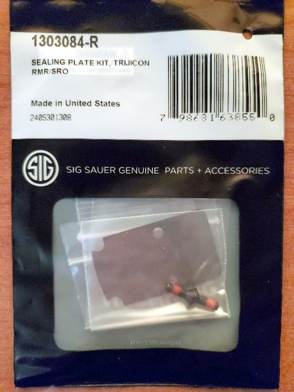 Sig Sauer OEM Trijicon RMR/SRO Sealing Plate Kit for P320 X Slides