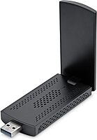 StarTech.com Wi-Fi 6E USB Adapter/Dongle, for Desktop/Laptop PC, Wireless NIC w/Foldable Antenna, WiFi 2.4/5/6GHz Network