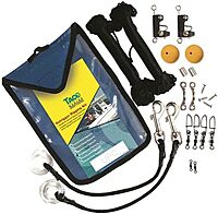 Taco Marine RK-0001SB Standard Rigging Kit,Black