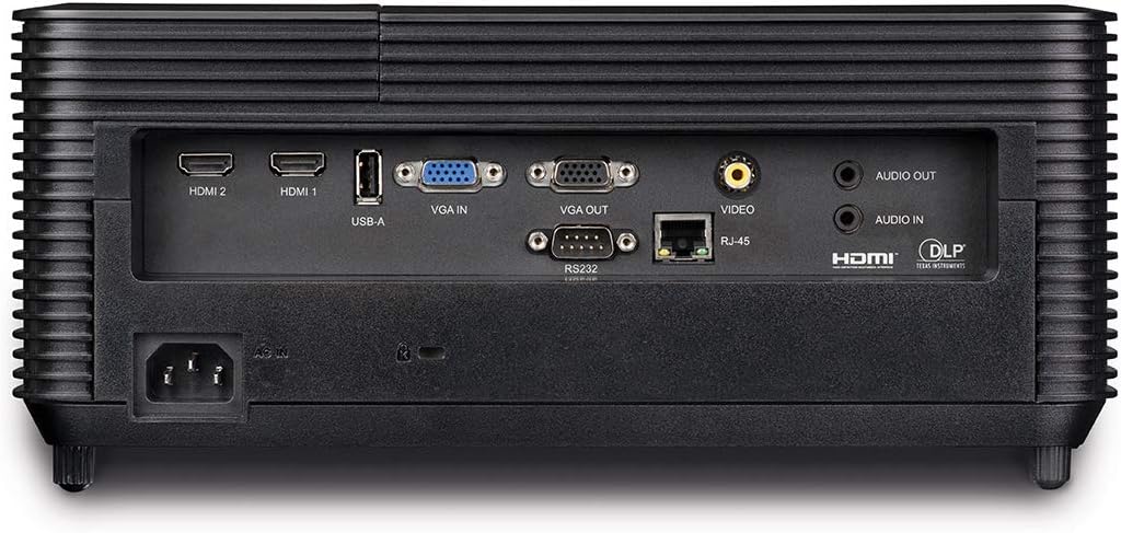 InFocus IN2136 DLP WXGA 4500 Lumens, 1.3X Zoom, 3X HDMI, VGA, 3D and Wi-Fi Ready TechStation Projector