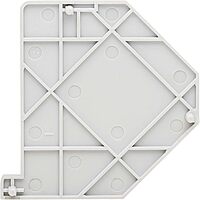 Tripp Lite DIN-Rail Right Cover for Mounting Enclosure Module, Attaches to N063-001-ENC-K1 for Ethernet Cable Connection in
