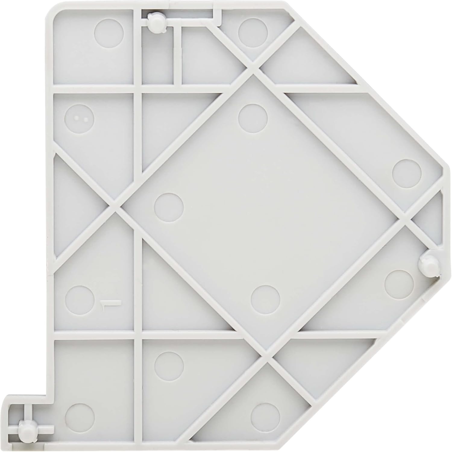 Tripp Lite DIN-Rail Right Cover for Mounting Enclosure Module, Attaches to N063-001-ENC-K1 for Ethernet Cable Connection in