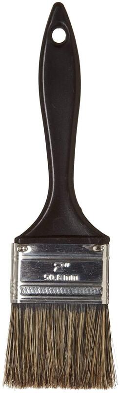 WEILER Vortec Pro Chip & Oil Brush, Grey China Bristle, Plastic Handle