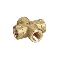 Western Enterprises#BCR-4HP, PKGD: NPT Cross 1/4 Female