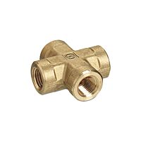 Western Enterprises#BCR-4HP, PKGD: NPT Cross 1/4 Female