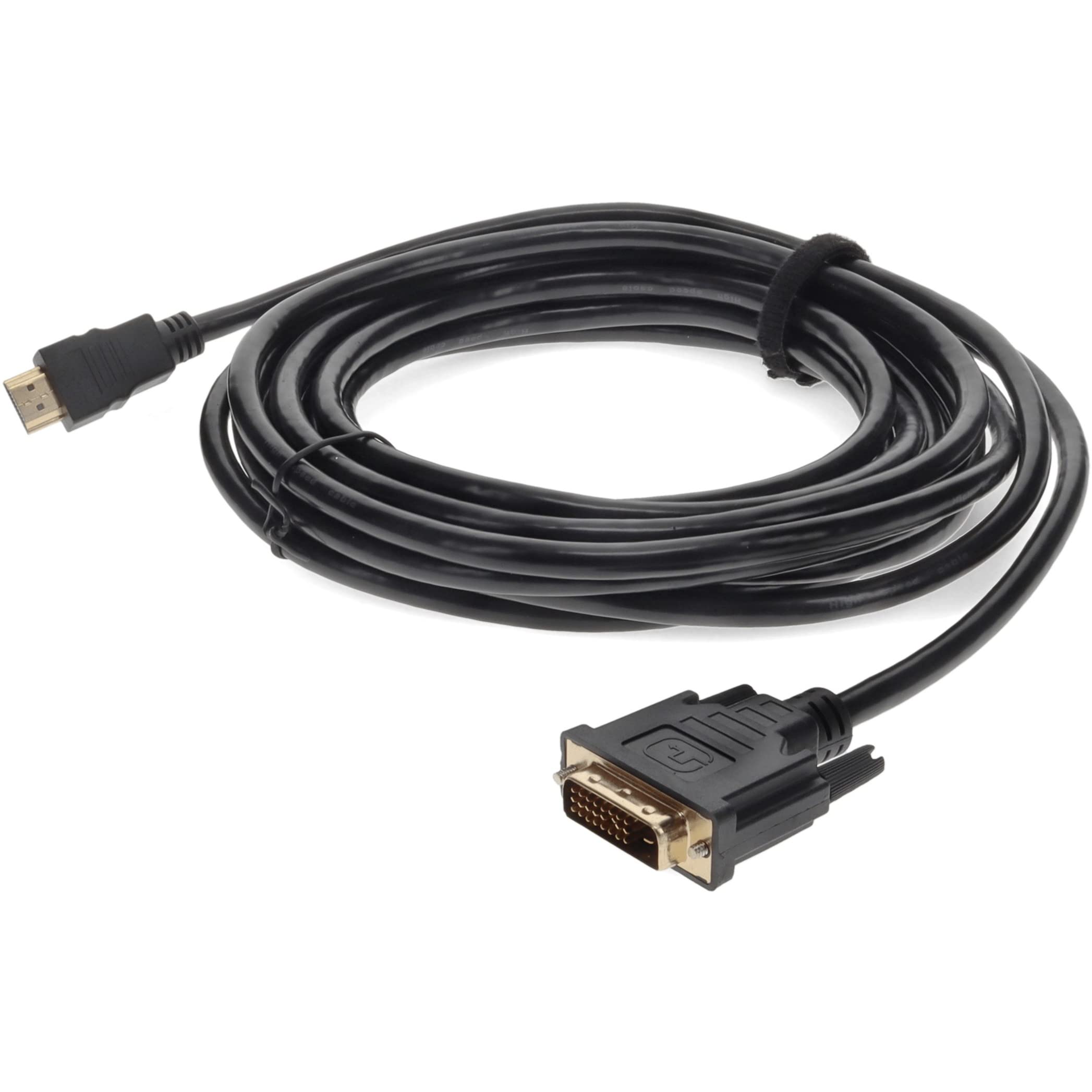 3ft HDMI 1.3 Male to DVI-D Dual Link (24+1 pin) Male Black Cable for Resolution Up to 2560x1600 (WQXGA)