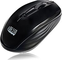 ADESSO iMouse S50 Wireless Mini Mouse - 2.4GHz RF, 1200 DPI