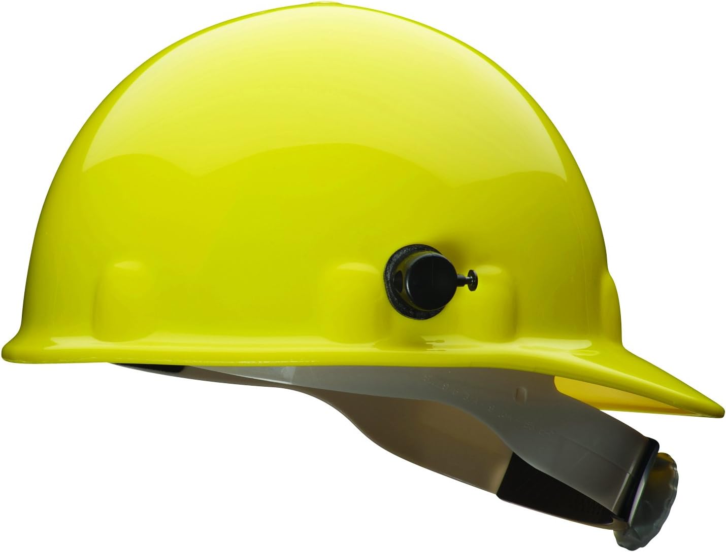 Fibre-Metal by Honeywell E2QRW02A000 Super Eight Ratchet Cap Style Hard Hat with Quick-Lok, Yellow