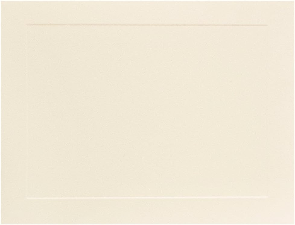 JAM PAPER Blank Flat Note Cards