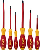 Wiha Insulated 6-Piece Screwdriver Set - Phillips & Slotted