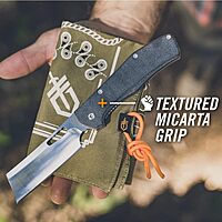 Gerber Gear Flatiron Cleaver Folding Pocket Knife