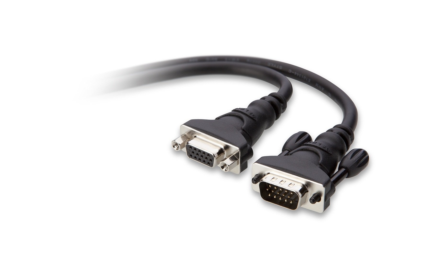Belkin Pro Series VGA Monitor Extension Cable – HD-15 Male to HD-15 Female, 25 ft