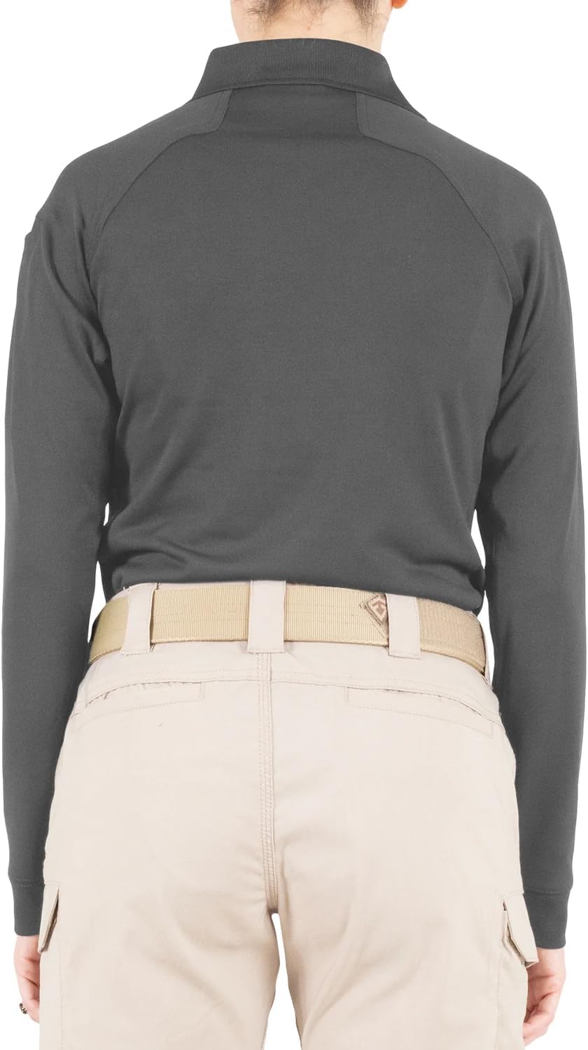 First Tactical Women's Performance Long Sleeve Polo