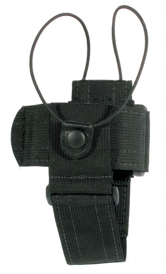 BLACKHAWK Traditional Black CORDURA Universal Radio Carrier - Swivel Loop