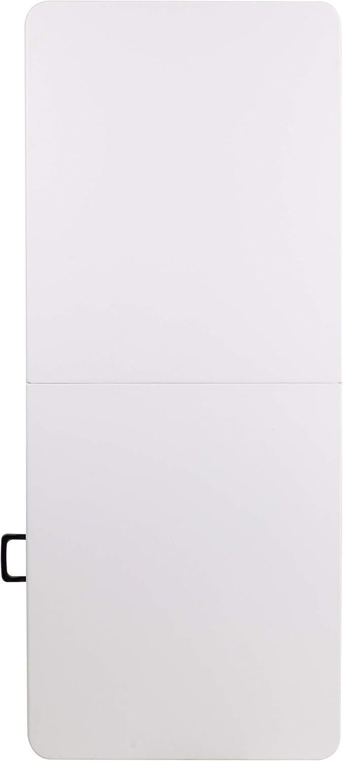 FLASH FURNITURE Bi-Fold Plastic Folding Table