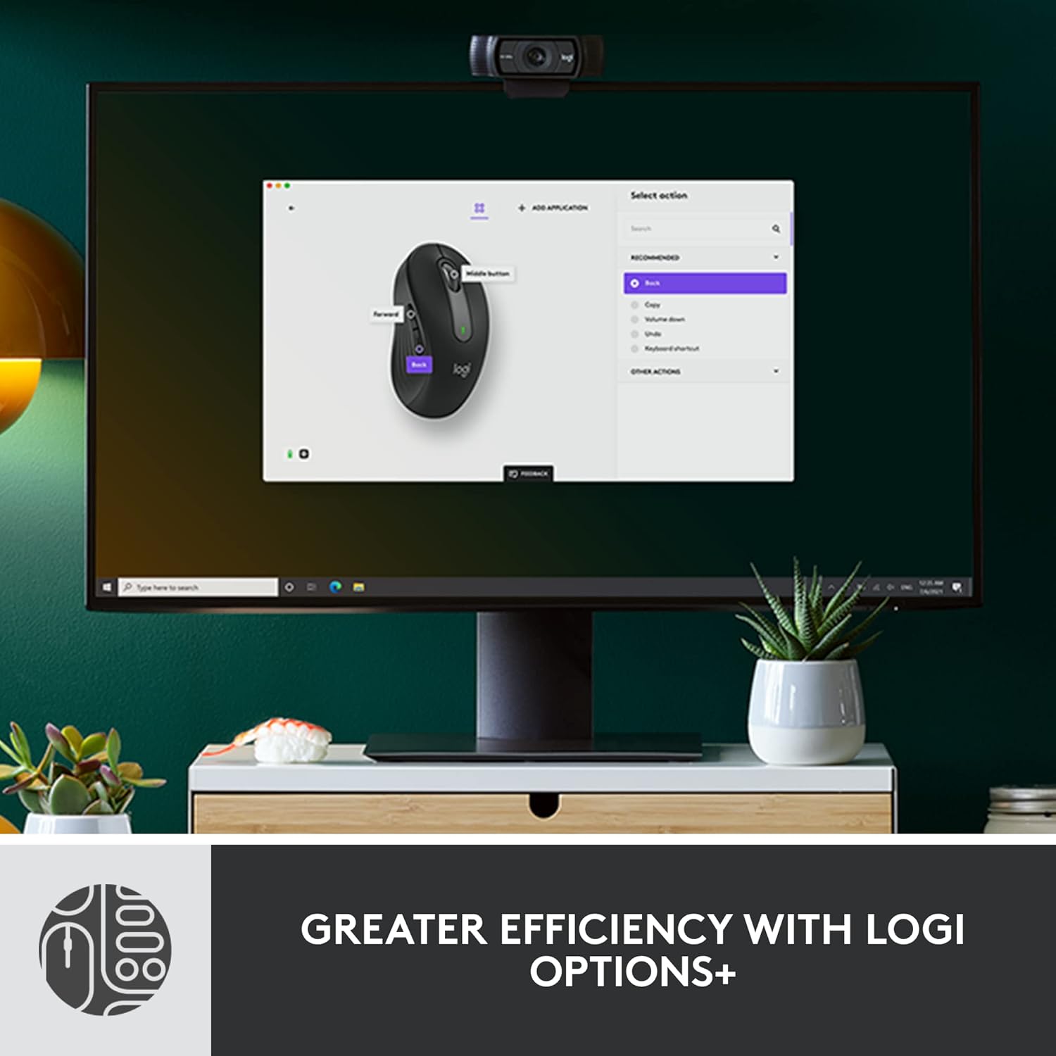 LOGITECH Signature MK650 Combo for Business - Wireless Keyboard and Mouse