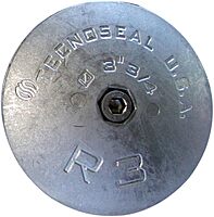 Tecnoseal R3AL Rudder Anode - Aluminum - 3-3/4" Diameter