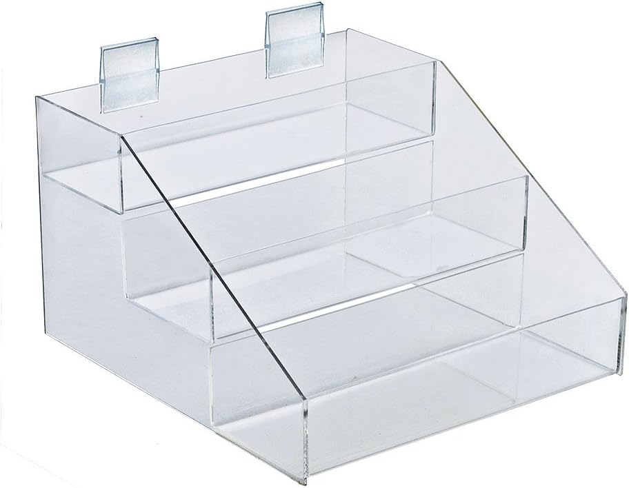 AZAR DISPLAYS 3-Tier Step Counter Display