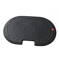 Floortex AFS-TEX FCA22032XABK Black Active Anti-Fatigue Mat, 20" x 32"