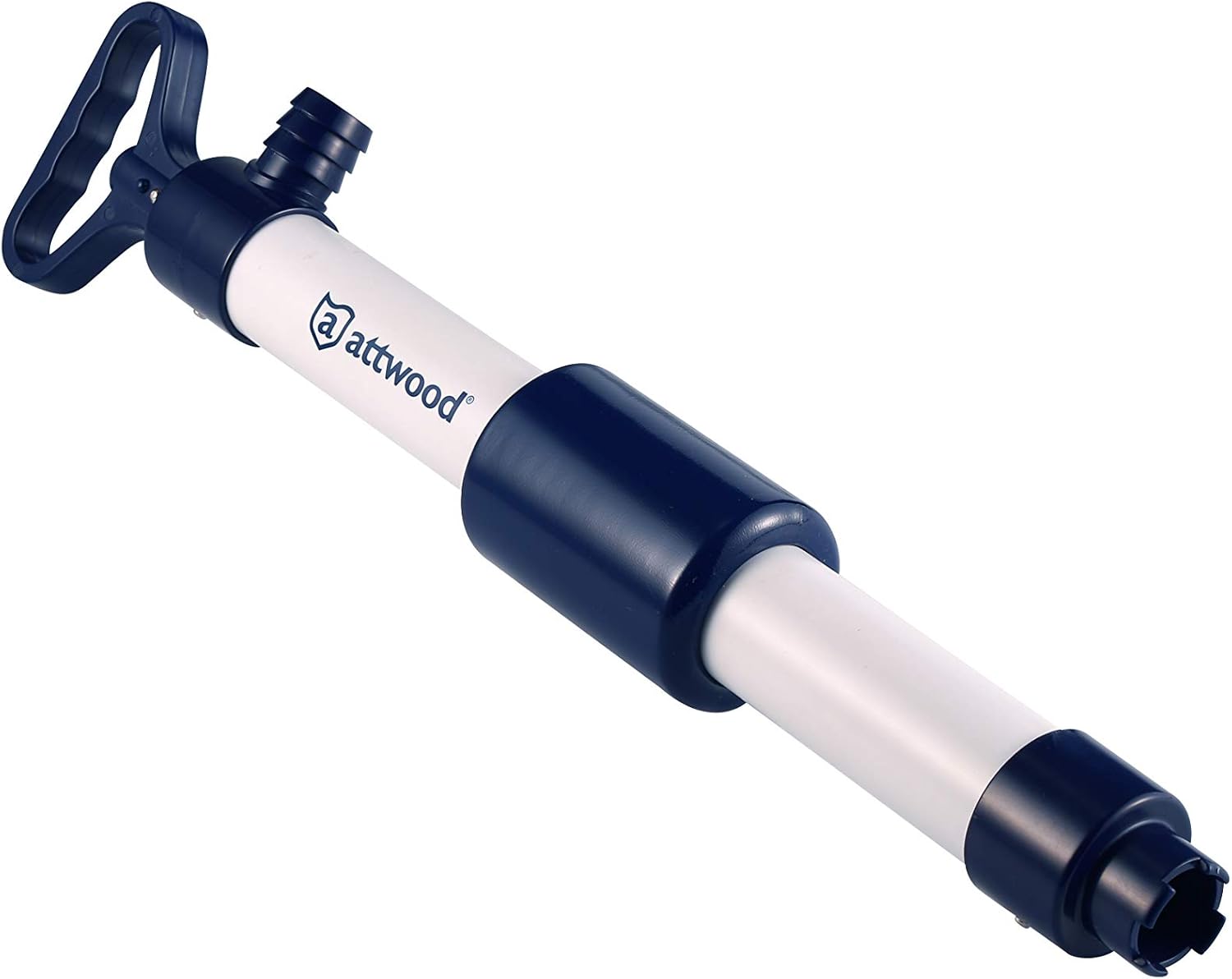 Attwood 11595-2 Hand-Operated Bilge Pump, for Kayaks, Canoes, Small Fishing Boats, 18 Inches Long, Pumps 8 GPM