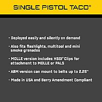 High Speed Gear Pistol TACO Single Magazine Pouch, MOLLE