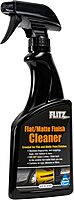 Flitz Flat Matte Finish Cleaner - 16oz Bottle of USA-Made Vinyl Wrap Spray to Easily Remove Grease, Wax, Dust