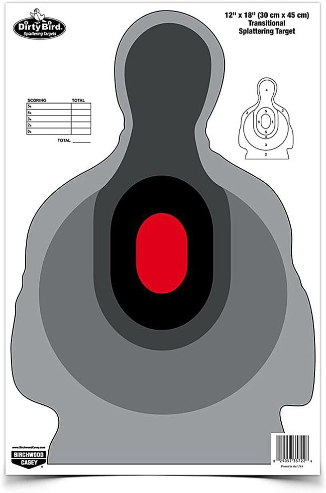 BIRCHWOOD CASEY Dirty Bird 12 x 18 Non-Adhesive Splattering Targets