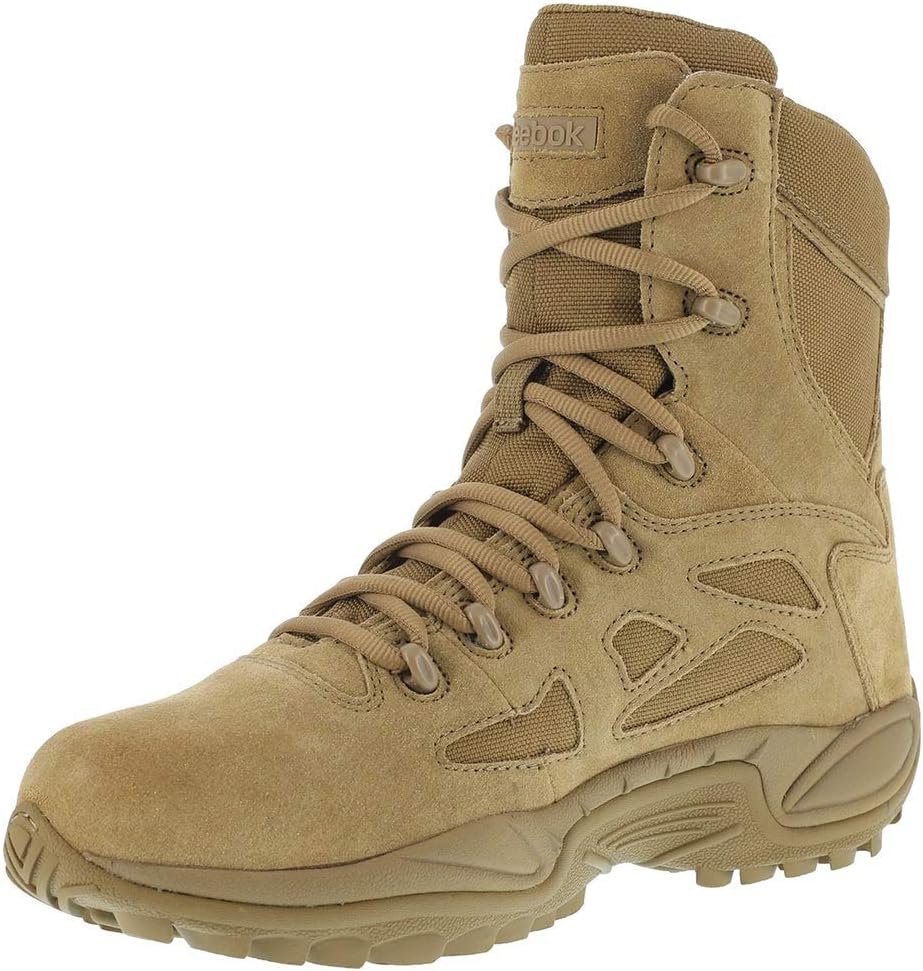 Reebok Work Rapid Response 8in Soft Toe Tactical Boot