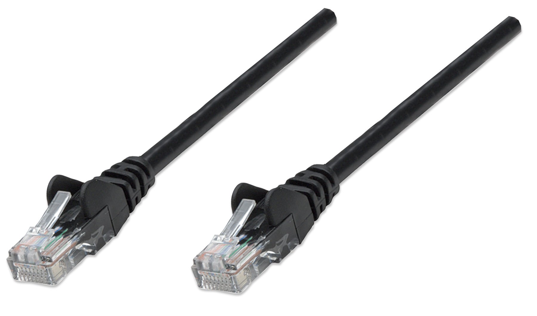 Intellinet Network Patch Cable Cat5e/Cat6 RJ45 Male to Male U/UTP CCA