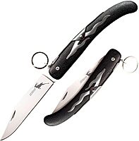 Cold Steel Kudu 4.25" 5Cr15MoV Steel Clip Point Razor-Sharp Blade 5.75" Zy-Ex Handle Everyday Carry Folding Knife w/Ring Lock