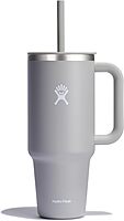 Hydro Flask Travel Tumbler with Handle, Lid and Straw - Insulated Stainless Steel
