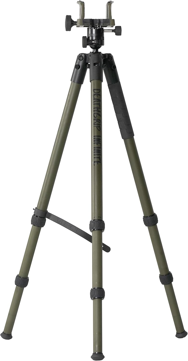 BOG DeathGrip Infinite Aluminum Tripod with Heavy Duty Construction, 360 Degree Ball Head