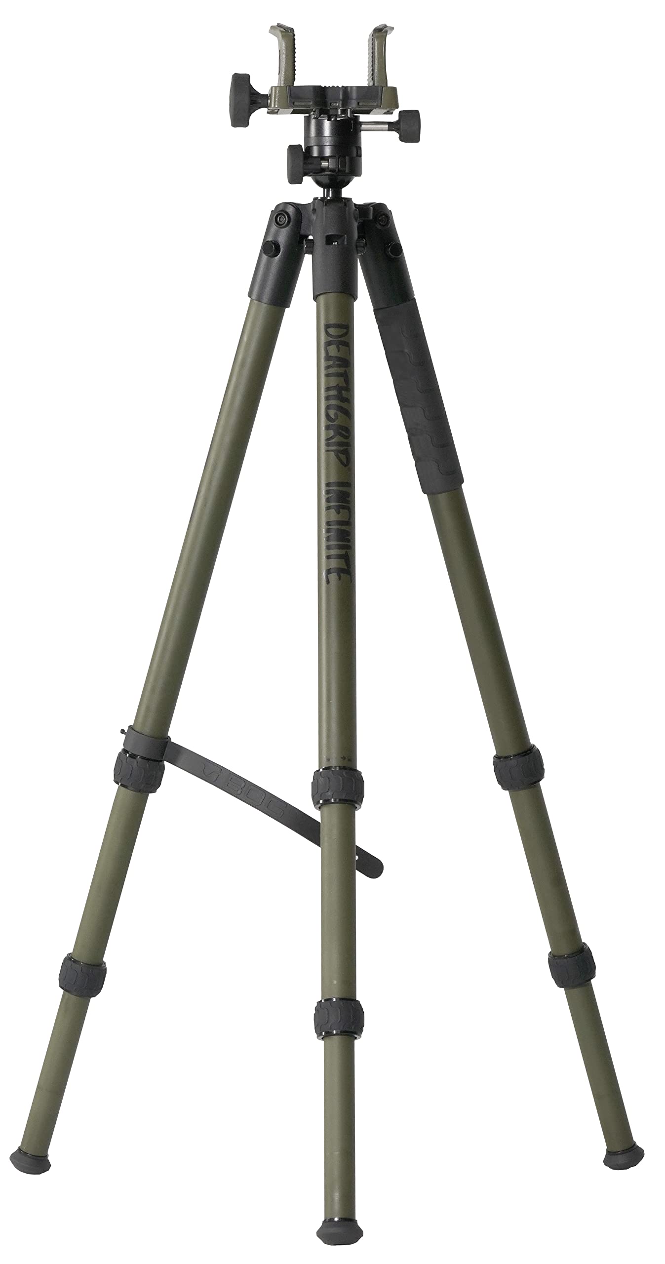 BOG DeathGrip Infinite Aluminum Tripod with Heavy Duty Construction, 360 Degree Ball Head