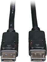 Tripp Lite DisplayPort Cable with Latches (M/M), DP to DP, 4K x 2K, 3-ft. (P580-003), Black, 1 Count (Pack of 1)
