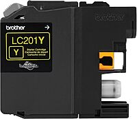 Brother LC201 Cyan, Magenta, Yellow Ink Cartridges, Pack Of 3, LC2013PKS