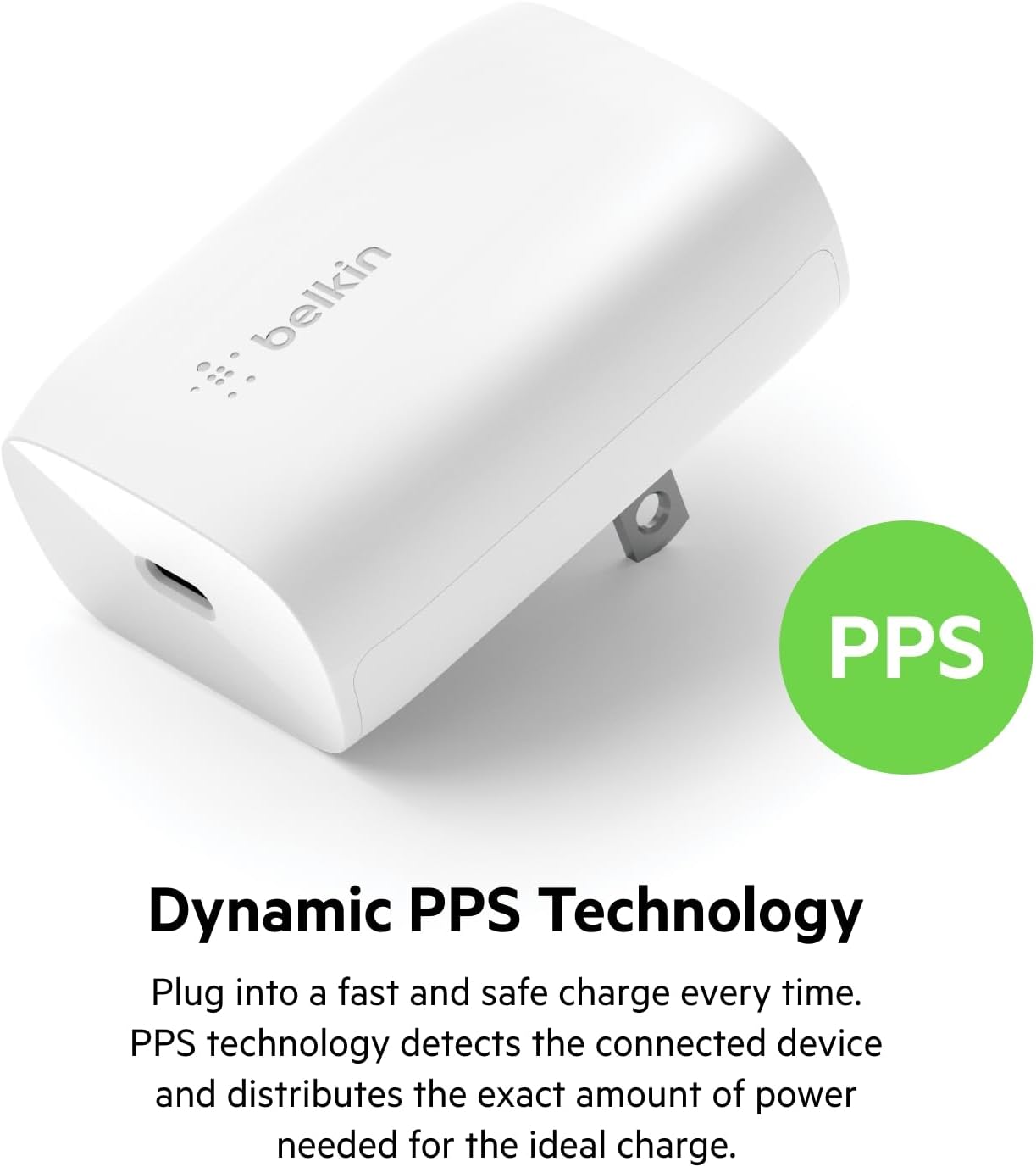 Belkin 30W USB-C GaN Wall Charger - PD 3.0 & PPS