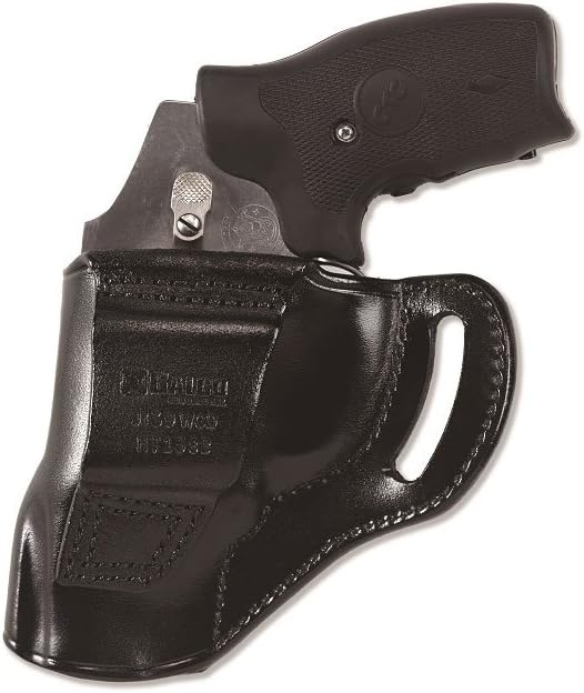 Galco Hornet Belt Leather Holster, Glock 43/Glock 43X, Right Hand, Plain, Black, HT800B