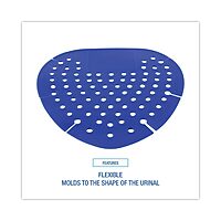 Boardwalk DSP012I072M812143000 Bubble Gum Fragrance Urinal Screen - Blue (1 Dozen)