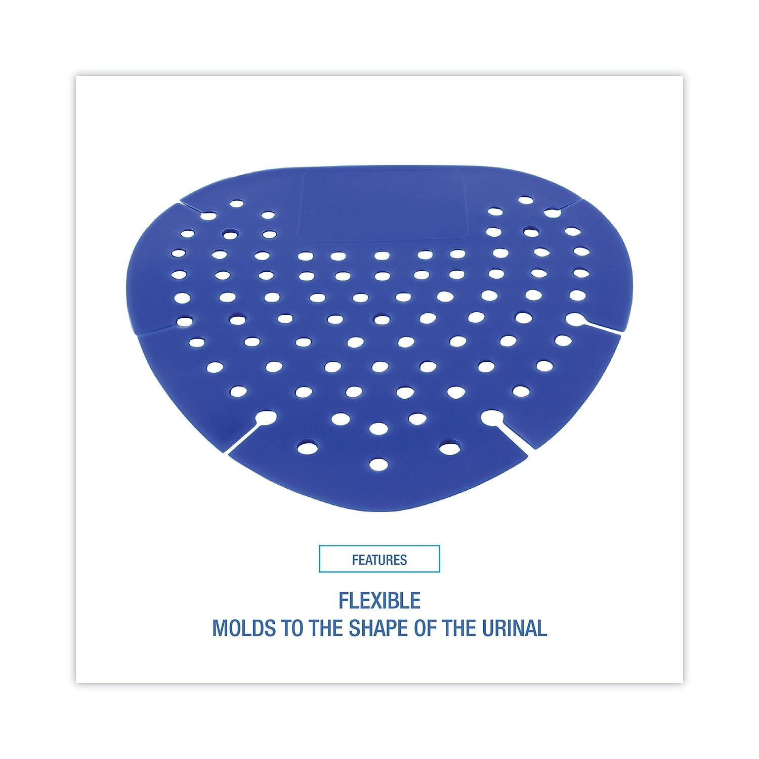 Boardwalk DSP012I072M812143000 Bubble Gum Fragrance Urinal Screen - Blue (1 Dozen)