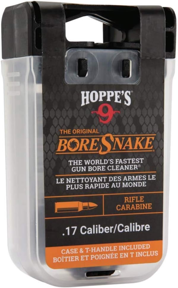 Hoppe's Boresnake Den Rifle Cleaner Kit with T-Handle