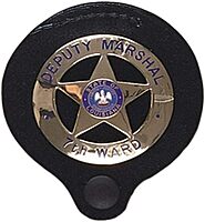 Gould & Goodrich B575 Clip-On Badge Holder, Black Factory