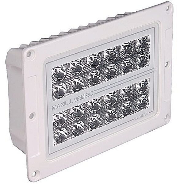 Lumitec Maxillume h120 - Flush Mount Flood Light - White Housing - White Dimming