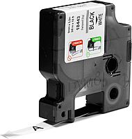 Dymo Rhino Industrial Vinyl Labels - 23/64in x 18 3/64 ft - Permanent Adhesive - Thermal Transfer - 18443